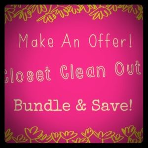 Time to clear the closet!!✨☀️